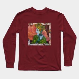 "The girl with the mohawk" Long Sleeve T-Shirt